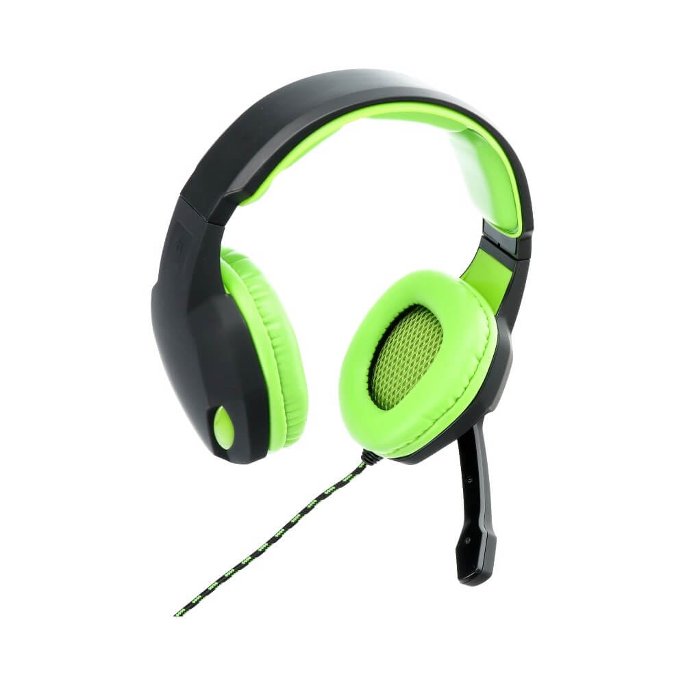 Casti Gaming Lizard, Premium, Microfon inclus, Reglaj pe Fir, Adaptor si Minijack