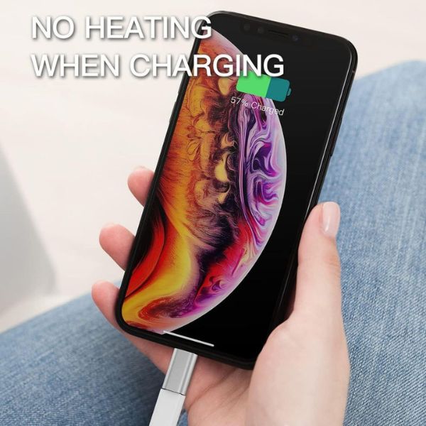 Adaptor Fast Charging, Micro USB / Lightning, Redare Muzica si Transfer Datee, Argintiu