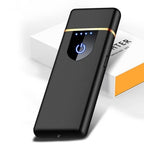 Bricheta Electrica Antivant in Cutie, Incarcare USB, Senzor Digital, Aprindere cu Inductie pentru 2 Tigari Simultan, Indicato