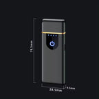 Bricheta Electrica Antivant in Cutie, Incarcare USB, Senzor Digital, Aprindere cu Inductie pentru 2 Tigari Simultan, Indicato