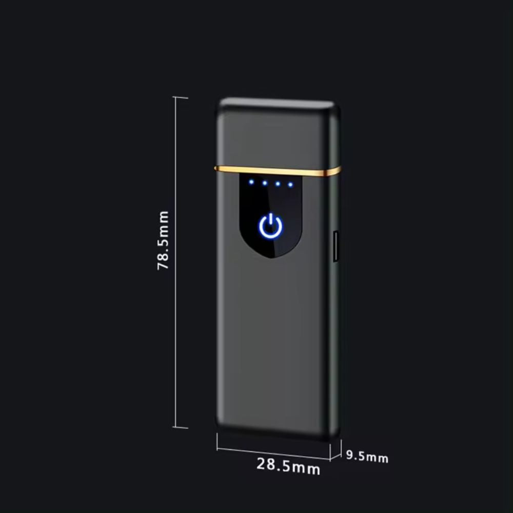Bricheta Electrica Antivant in Cutie, Incarcare USB, Senzor Digital, Aprindere cu Inductie pentru 2 Tigari Simultan, Indicato