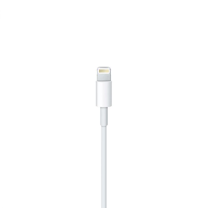 Cablu de date si incarcare USB – Lighting, 2A, 1m, Fast Charging, Compatibil cu dispozitivele Apple, Alb