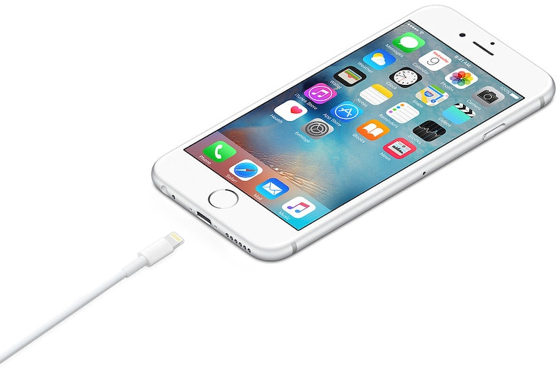 Cablu de date si incarcare USB – Lighting, 2A, 1m, Fast Charging, Compatibil cu dispozitivele Apple, Alb
