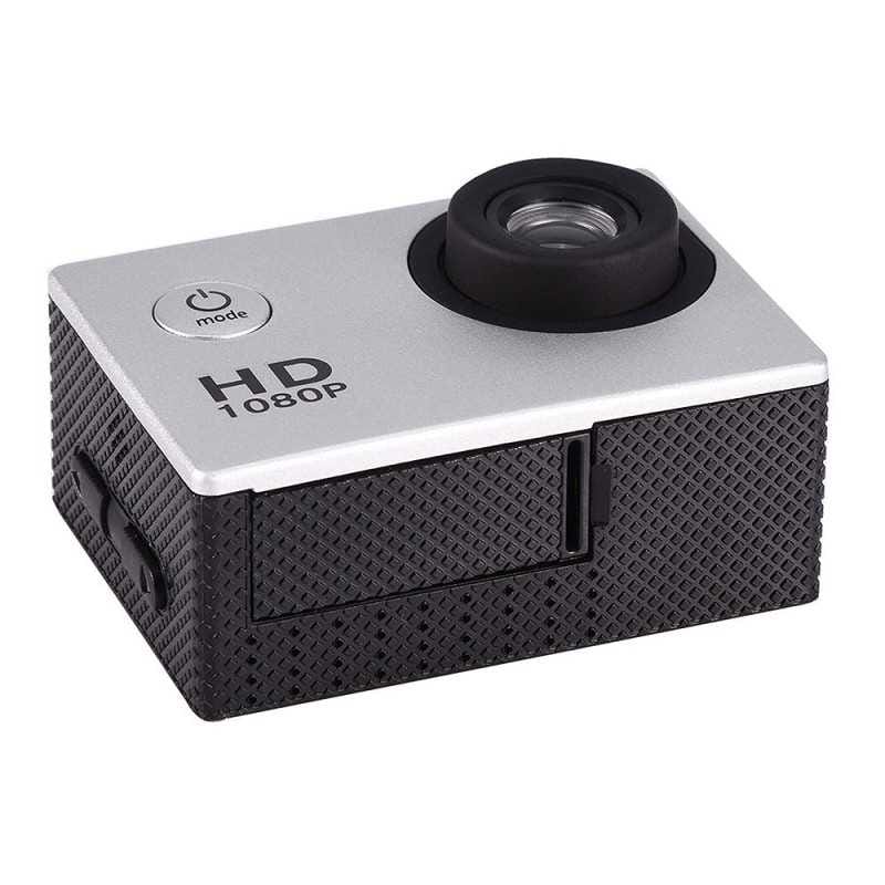 Camera de Actiune, Full HD, Wifi, 30 Fps, Display 2 inch, 5 MP, Silver