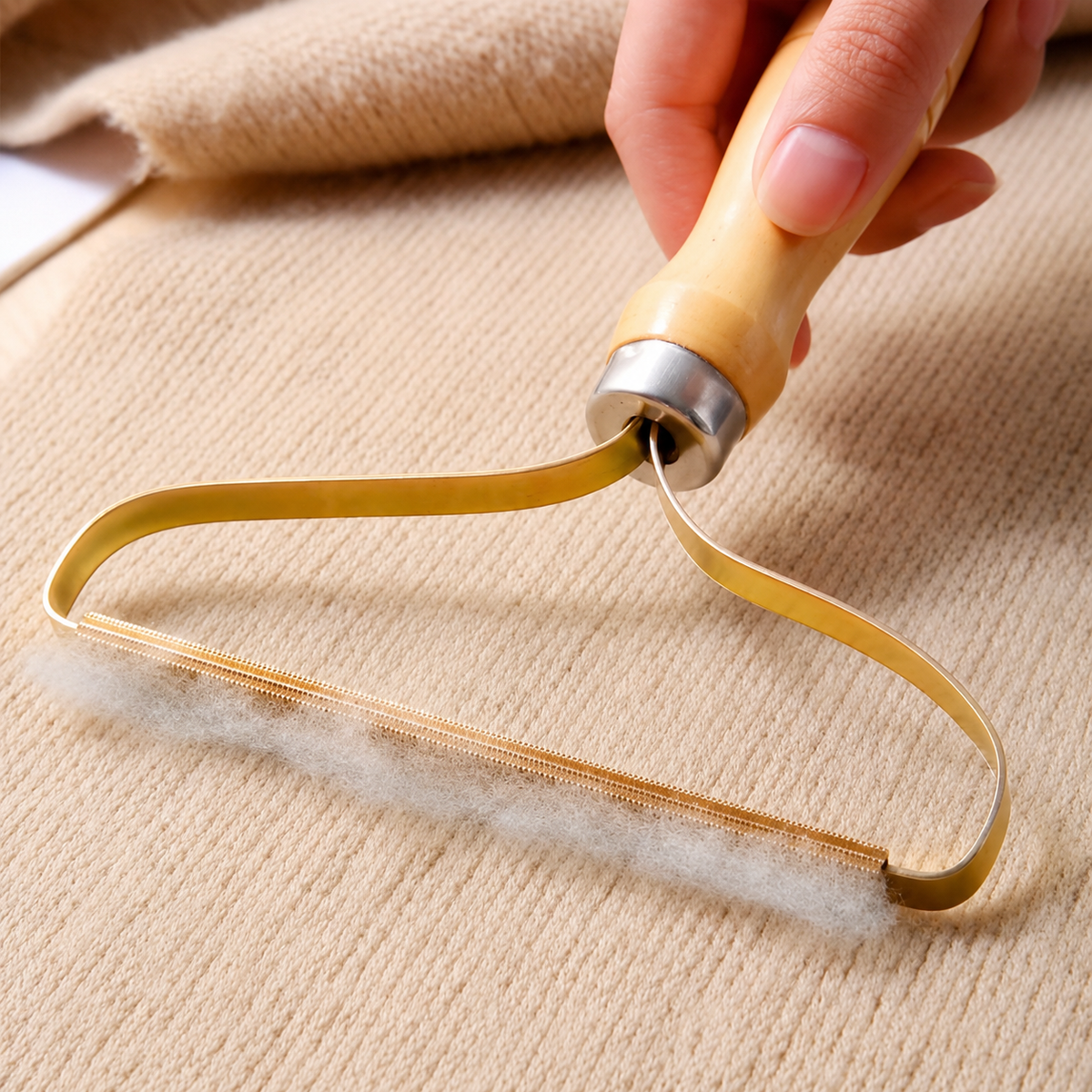 Racletă Manuală pentru Scame și Păr – Reutilizabilă