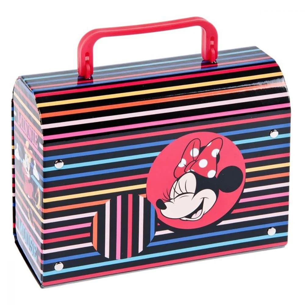 Geanta cu Maner pentru Mancare, Multicolor, Minnie Mouse, 20 x 14.5 x 8 – 0 cm