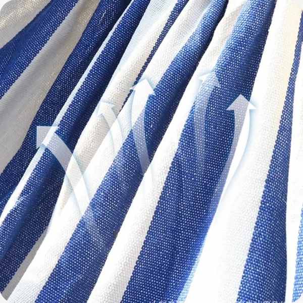 Hamac de Gradina Mercaton cu Suport de Lemn Anti-Incalcire, Sac Transport si Accesorii Montaj Incluse, Maxim 180 Kg, Multicol