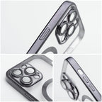 Husa pentru iPhone 16 Pro Max, TPU, Protectie si pentru Camera, MagSafe, Anti-Alunecare, Anti-Galbenire, Transparenta cu Marg