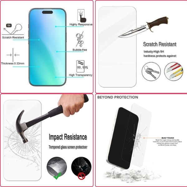 Husa si Folie Protectie pentru iPhone 16 Pro TPU, Protectie si pentru Camera, MagSafe, Anti-Alunecare, Anti-Galbenire, Transp