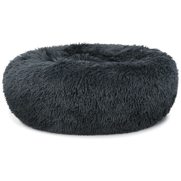 Pat Rotund din Plus, Imblanit, Suprafata Antiaderenta, Materiale Soft, Diametru 40 cm, Marimea S, Gri