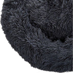 Pat Rotund din Plus, Imblanit, Suprafata Antiaderenta, Materiale Soft, Diametru 40 cm, Marimea S, Gri