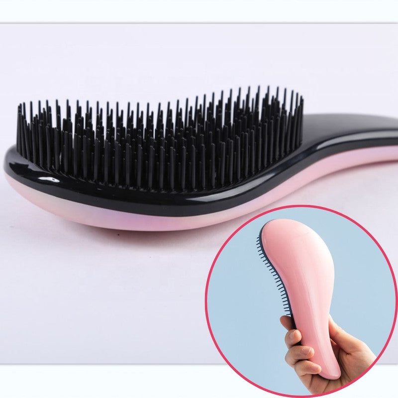 Perie de Par cu Dinti Rari, Forma Rotunjita pentru Scalp, Previne Caderea Parului, Descalceste Parul Incurcat, Pentru Par Ume