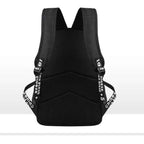 Rucsac Mercaton din Material Oxford cu Port USB, Elemente Fosforescente, 44x27x16 cm, Negru