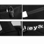 Rucsac Mercaton din Material Oxford cu Port USB, Elemente Fosforescente, 44x27x16 cm, Negru