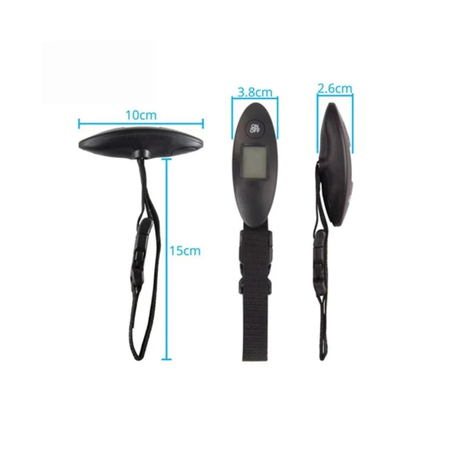 CÂNTAR DIGITAL PORTABIL PENTRU BAGAJE – 50 KG