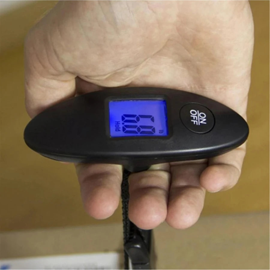 CÂNTAR DIGITAL PORTABIL PENTRU BAGAJE – 50 KG