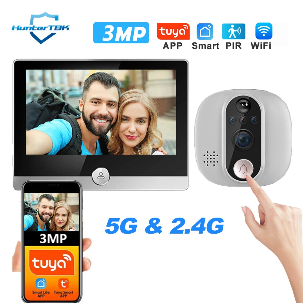 VIZOR DIGITAL INTELIGENT CU CAMERĂ WI‑FI