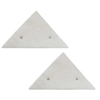Set 2 buc Bureti Mercaton pentru Spalator Geamuri Dublu cu Magnet cu Grosime intre 5 si 15 mm, Albe