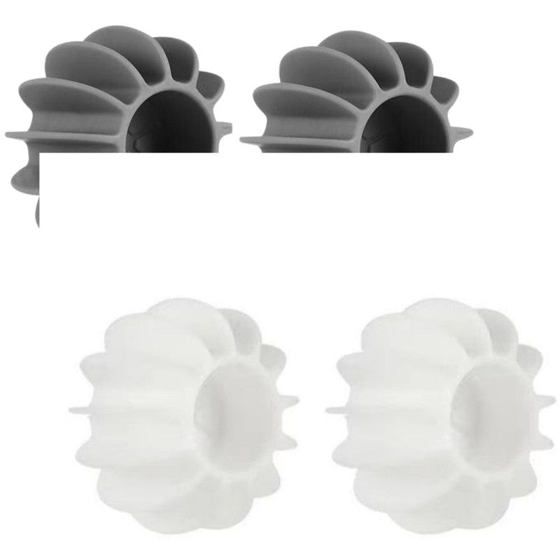 Set 4 bile reutilizabile MagicBall pentru masina de spalat, previne incurcarea si uscarea rapida a hainelor, 4.5 x 3 cm