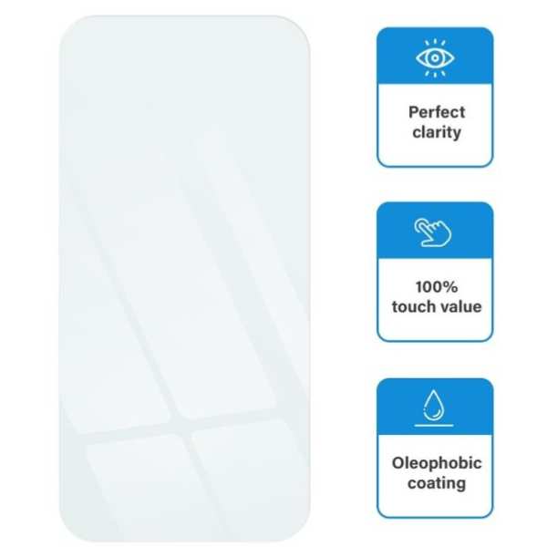 Set 5 Folii de Protectie Mercaton pentru Iphone 14 Pro, 0.3 mm, Sticla 9H, Margini Rotunjite
