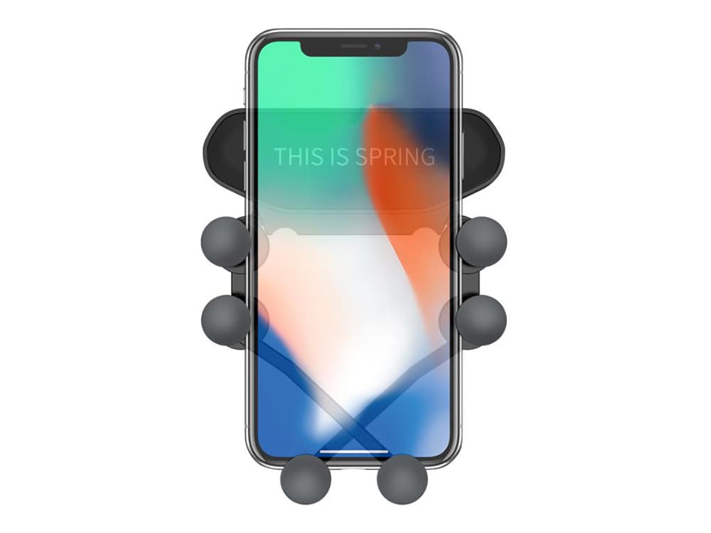 Suport Telefon Auto Gravity cu Prindere in Grila de Ventilatie, Ajustabil in Orice Directie, Universal, Rotativ 360 grade, Ne
